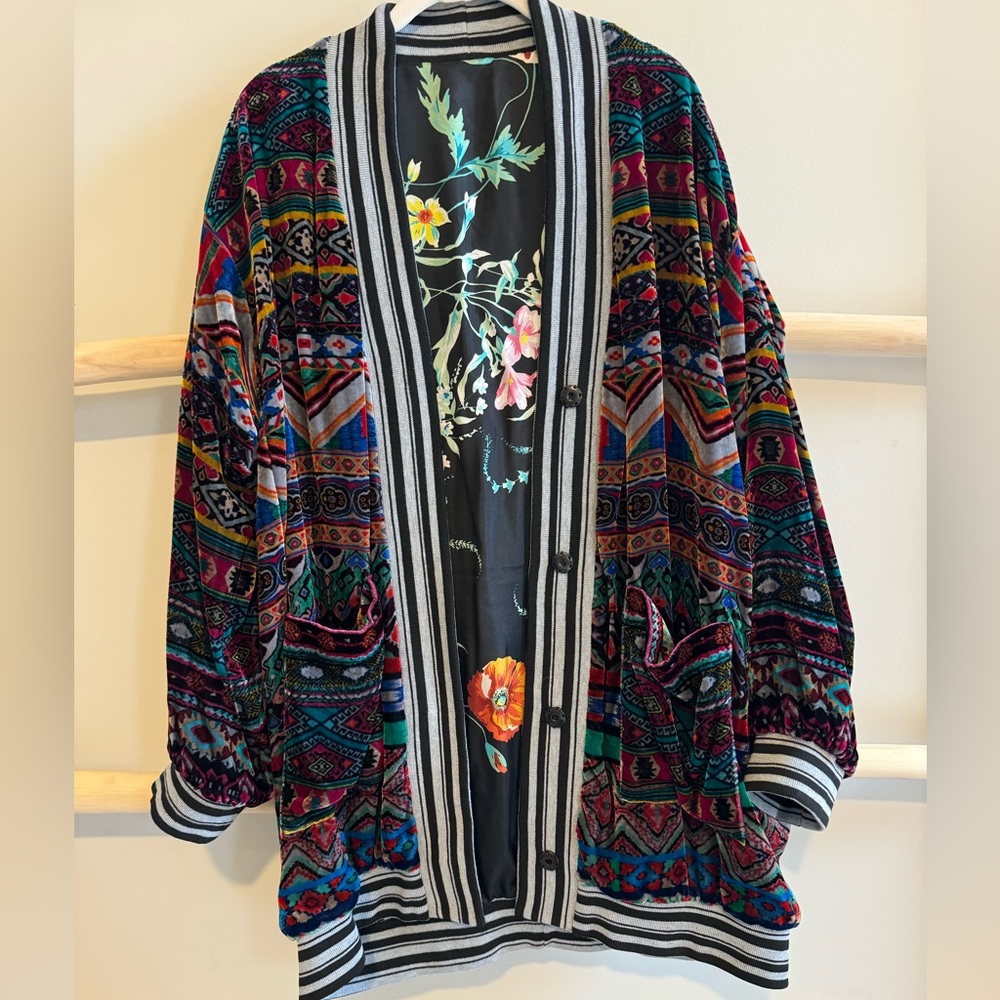 Johnny Was Reversible Jacket